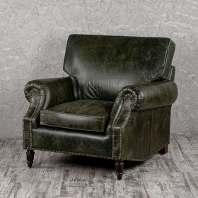 Кресло кожаное Лофт Аристократ (ширина 1070 мм) в Сосновоборске - sosnovoborsk.katalogmebeli.com | фото