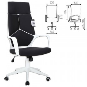 Кресло офисное BRABIX Prime EX-515 (черная ткань) в Сосновоборске - sosnovoborsk.katalogmebeli.com | фото