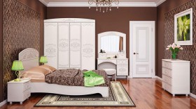 Модульная спальня Каролина в Сосновоборске - sosnovoborsk.katalogmebeli.com | фото