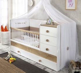 NATURA BABY Детская кровать-трансформер 20.31.1015.00 в Сосновоборске - sosnovoborsk.katalogmebeli.com | фото